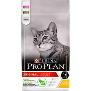 Сухой корм для котов Purina Pro Plan Original Adult 1+ с курицей, отзывы